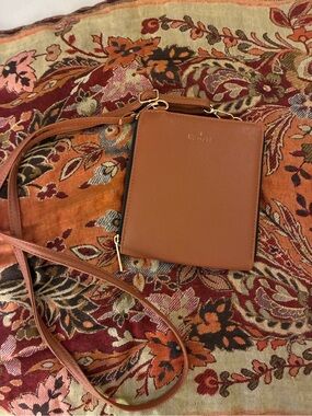 Kedzie Classic Chestnut Crossbody Bag